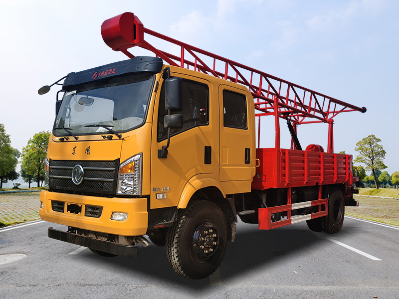 東風商用雙排座國6汽車鉆機 東風商用雙排座國6汽車鉆機